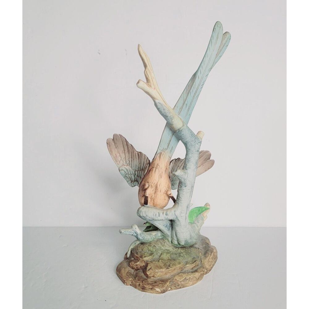 Vintage Porcelain Figurine - "Scissor-Tailed Flycatcher" Andrea by Sadek - 6956 - Picture 3 of 7